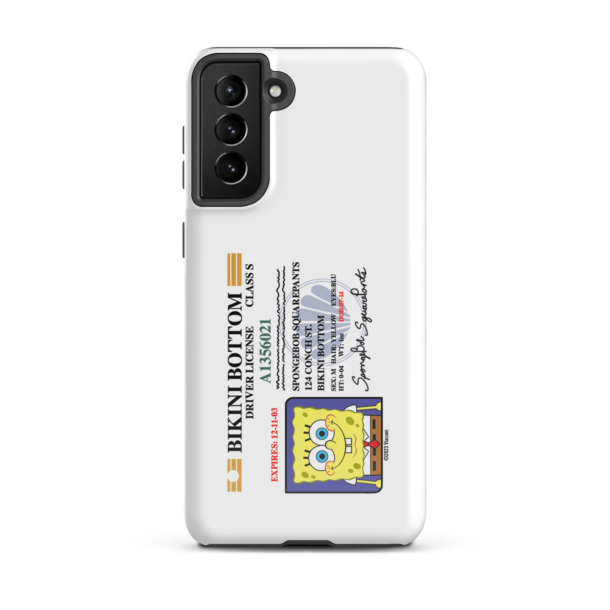 SpongeBob SquarePants SpongeBob Driver's License Tough Phone Case - Samsung - Image 19
