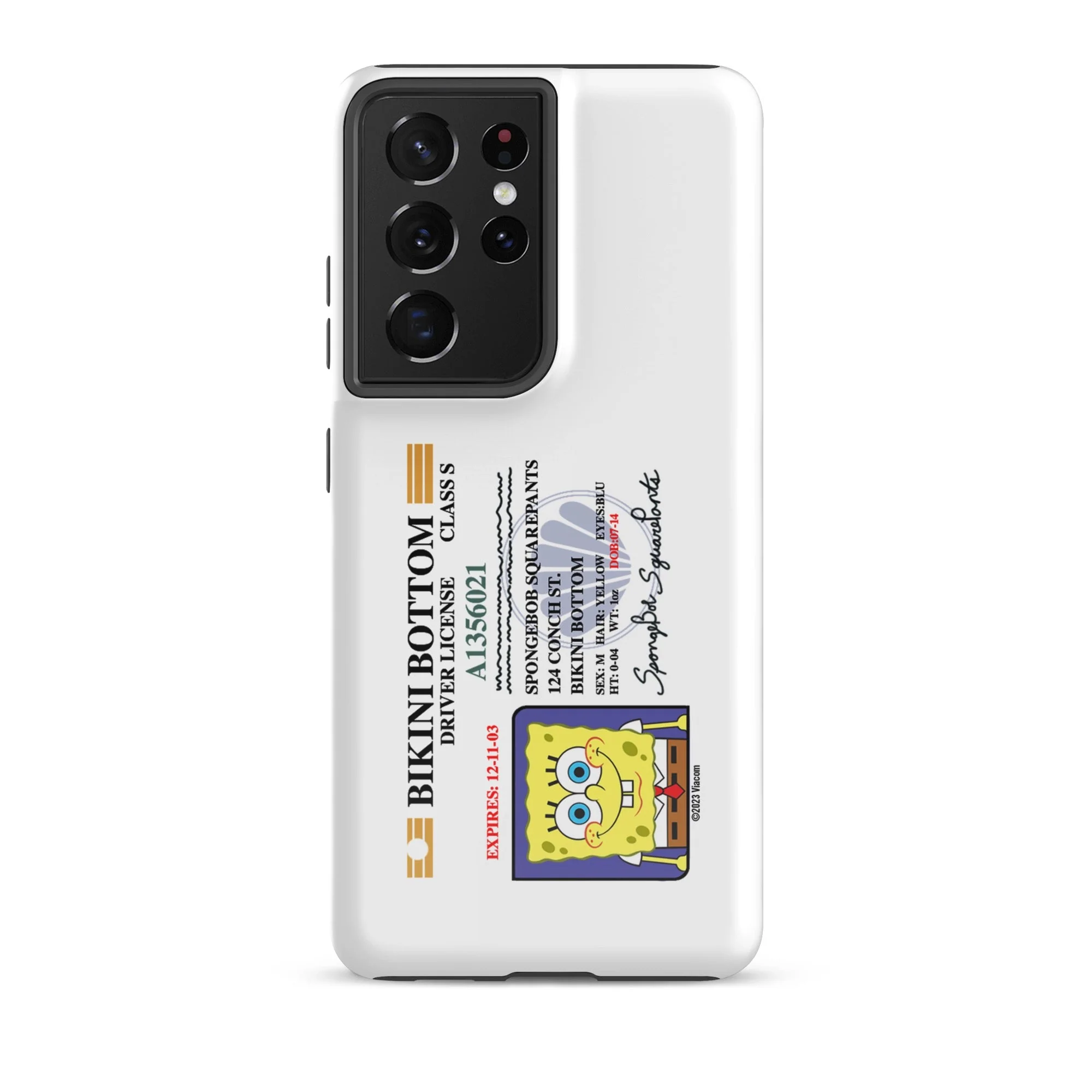SpongeBob SquarePants SpongeBob Driver's License Tough Phone Case - Samsung - Image 22