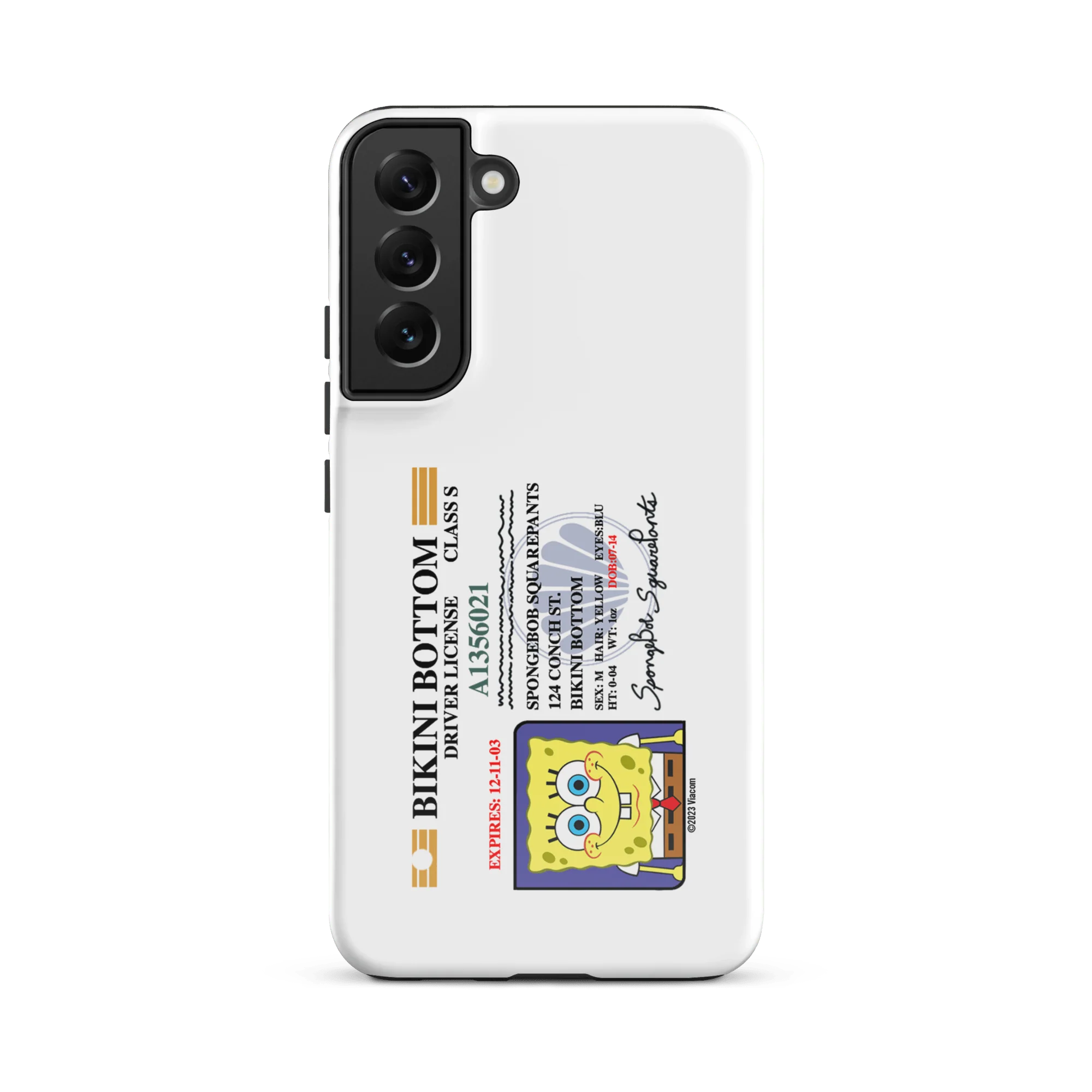 SpongeBob SquarePants SpongeBob Driver's License Tough Phone Case - Samsung - Image 28
