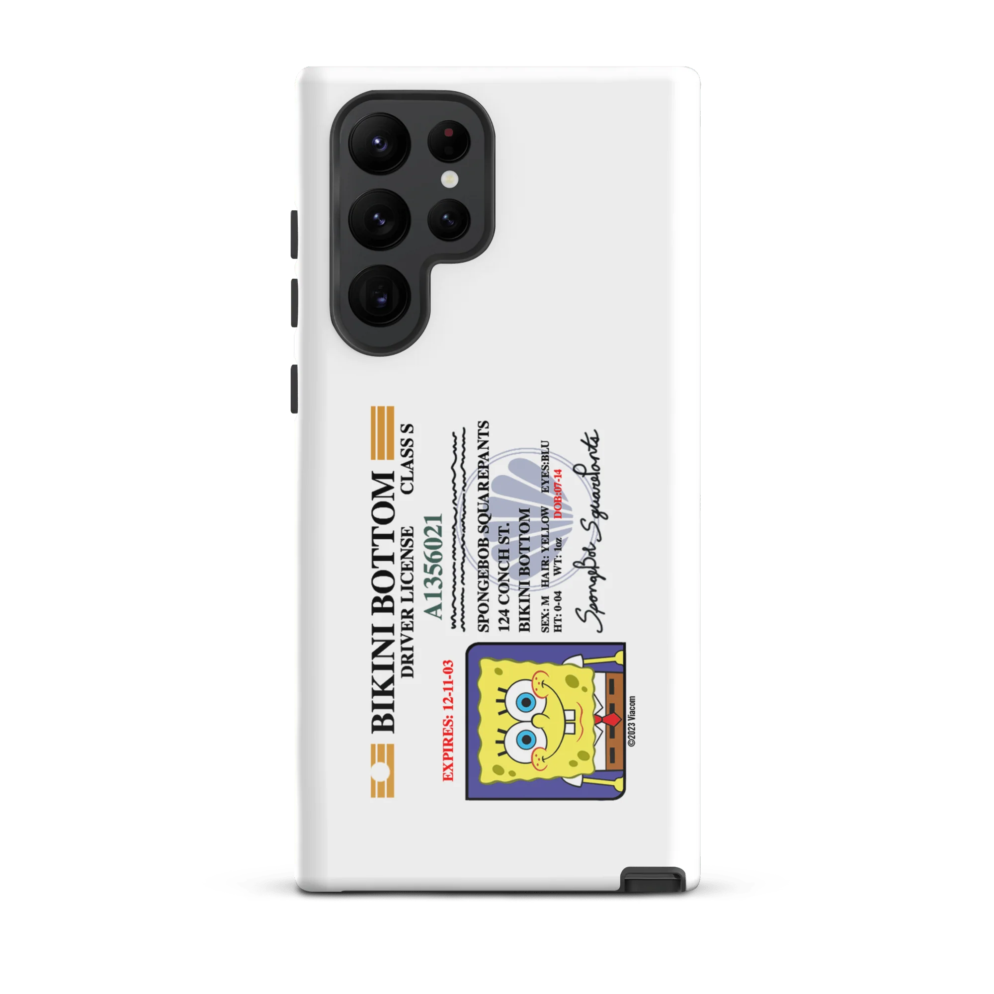 SpongeBob SquarePants SpongeBob Driver's License Tough Phone Case - Samsung - Image 31