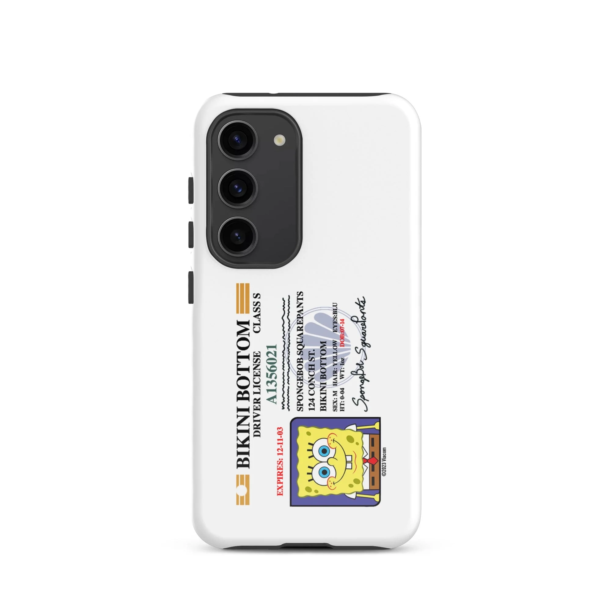 SpongeBob SquarePants SpongeBob Driver's License Tough Phone Case - Samsung - Image 34