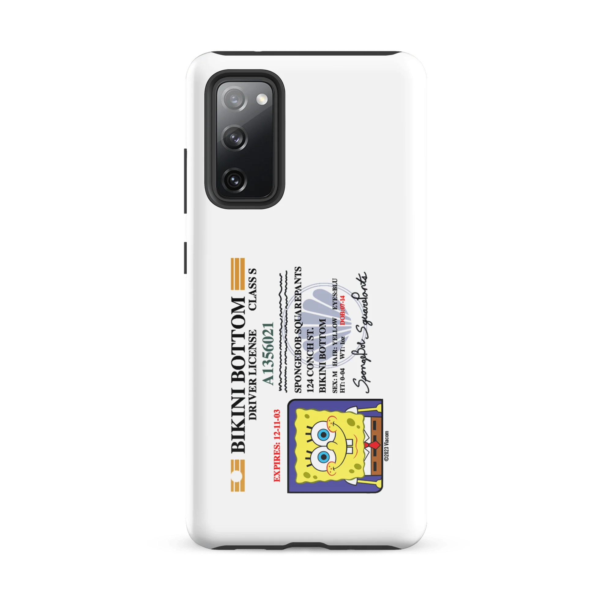 SpongeBob SquarePants SpongeBob Driver's License Tough Phone Case - Samsung - Image 4