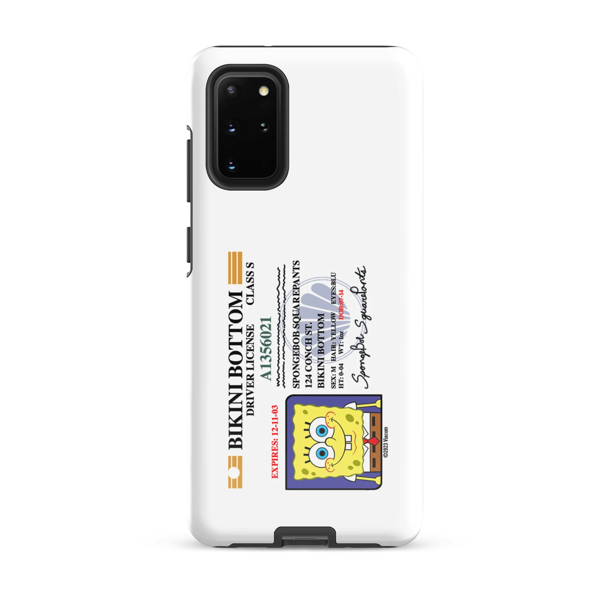 SpongeBob SquarePants SpongeBob Driver's License Tough Phone Case - Samsung - Image 7