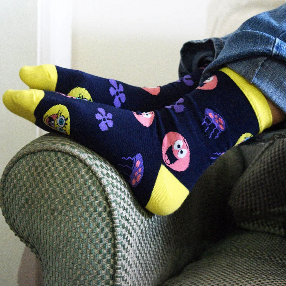 SpongeBob SquarePants Youth Socks - Image 5