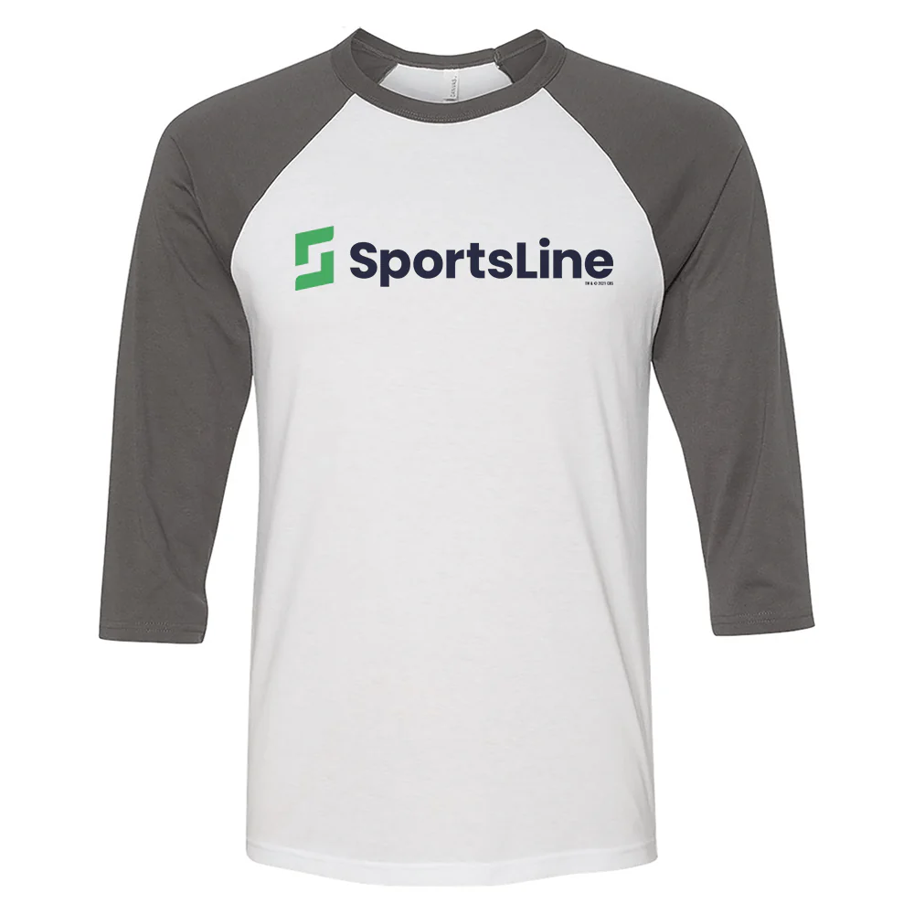 Sportsline Logo 3/4 Sleeve Baseball T-Shirt - Image 3