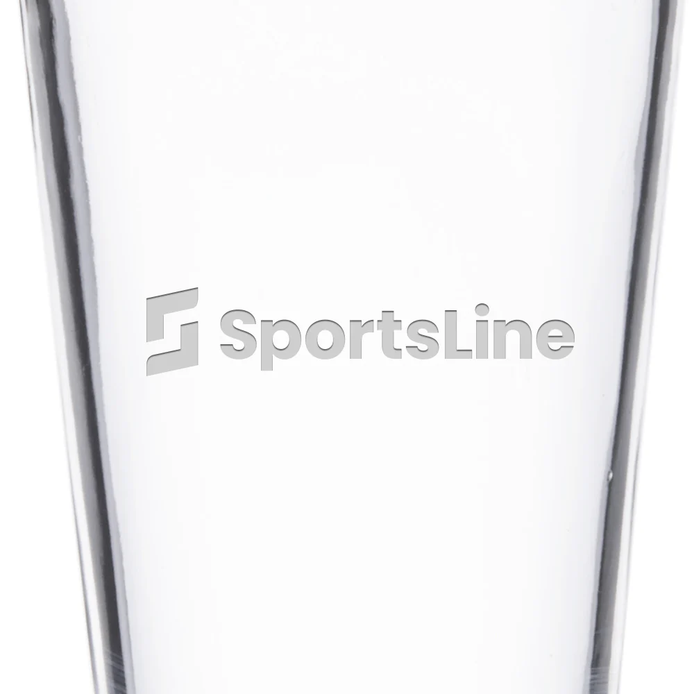 Sportsline Logo Laser Engraved Pint Glass - Image 2