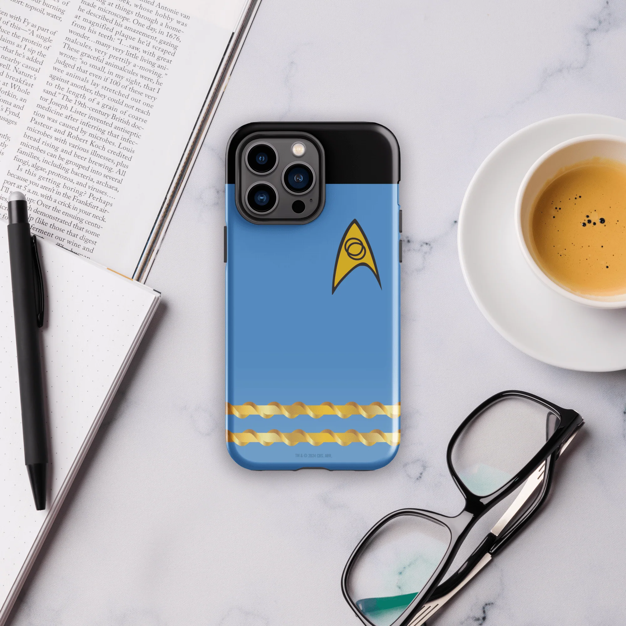Star Trek: The Original Series Science Uniform Tough Phone Case - iPhone - Image 36