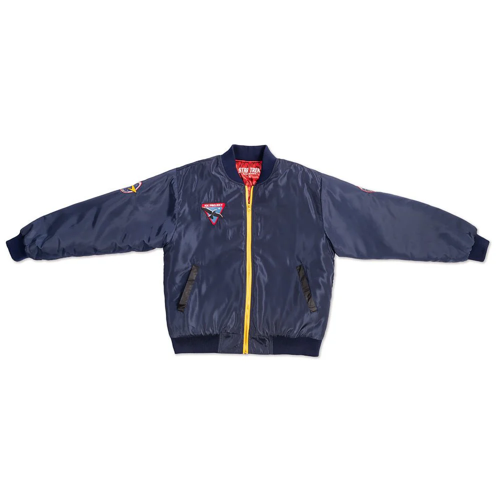 Star Trek: Enterprise Semper Exploro Bomber Jacket - Image 18