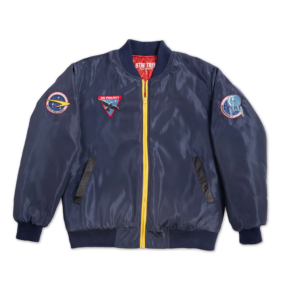 Star Trek: Enterprise Semper Exploro Bomber Jacket - Image 26