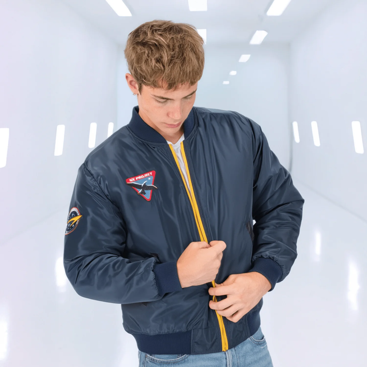 Star Trek: Enterprise Semper Exploro Bomber Jacket - Image 38