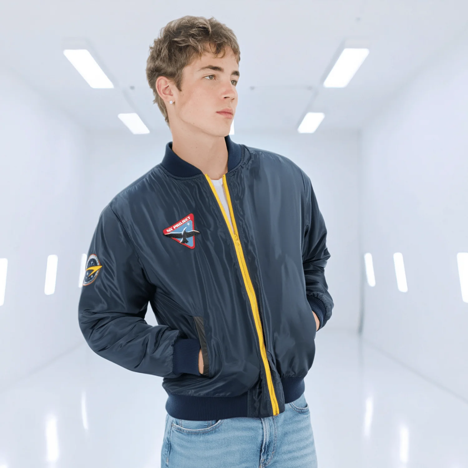 Star Trek: Enterprise Semper Exploro Bomber Jacket - Image 40