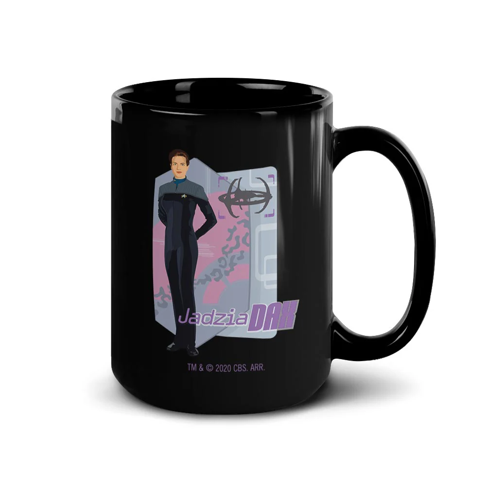 Star Trek: Deep Space Nine Jadzia Dax Black Mug