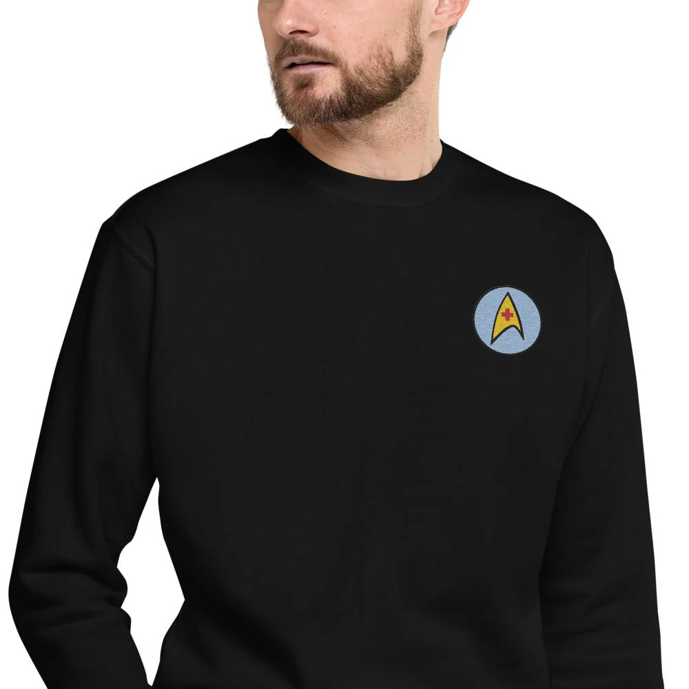 Star Trek: Discovery Sweatshirt Embroidered Medical Badge - Image 3