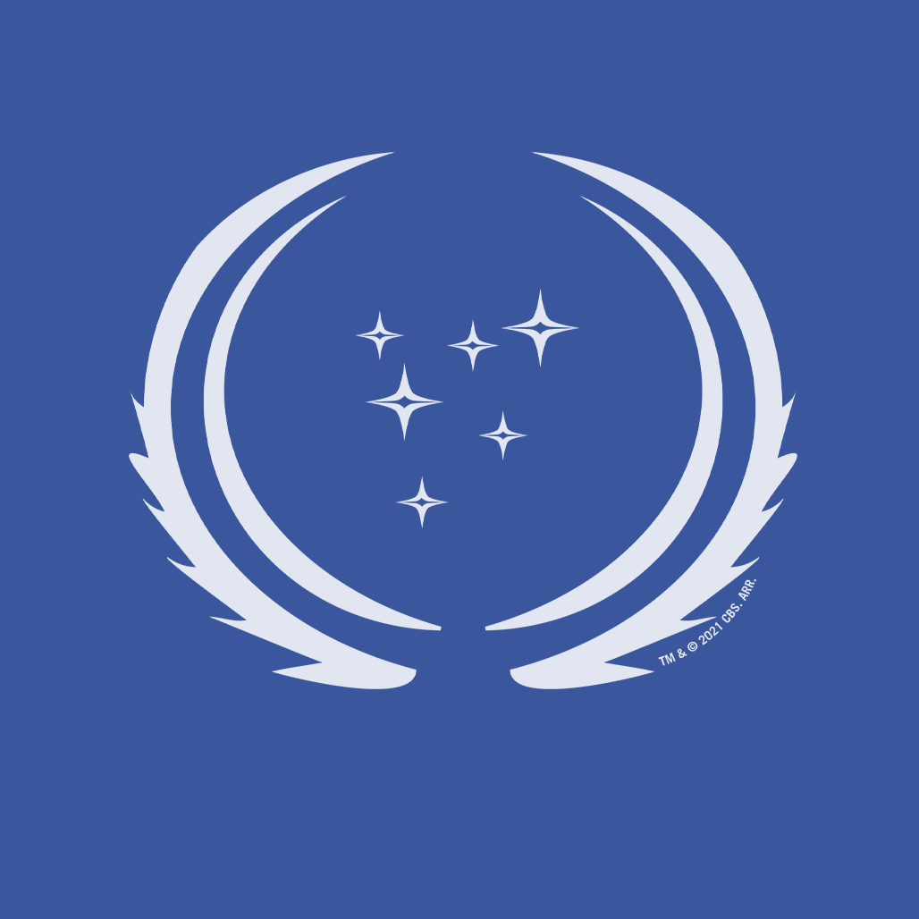 Star Trek: Discovery UFP Flag Fleece Hooded Sweatshirt - Image 2