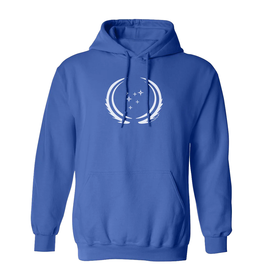 Star Trek: Discovery UFP Flag Fleece Hooded Sweatshirt - Image 4