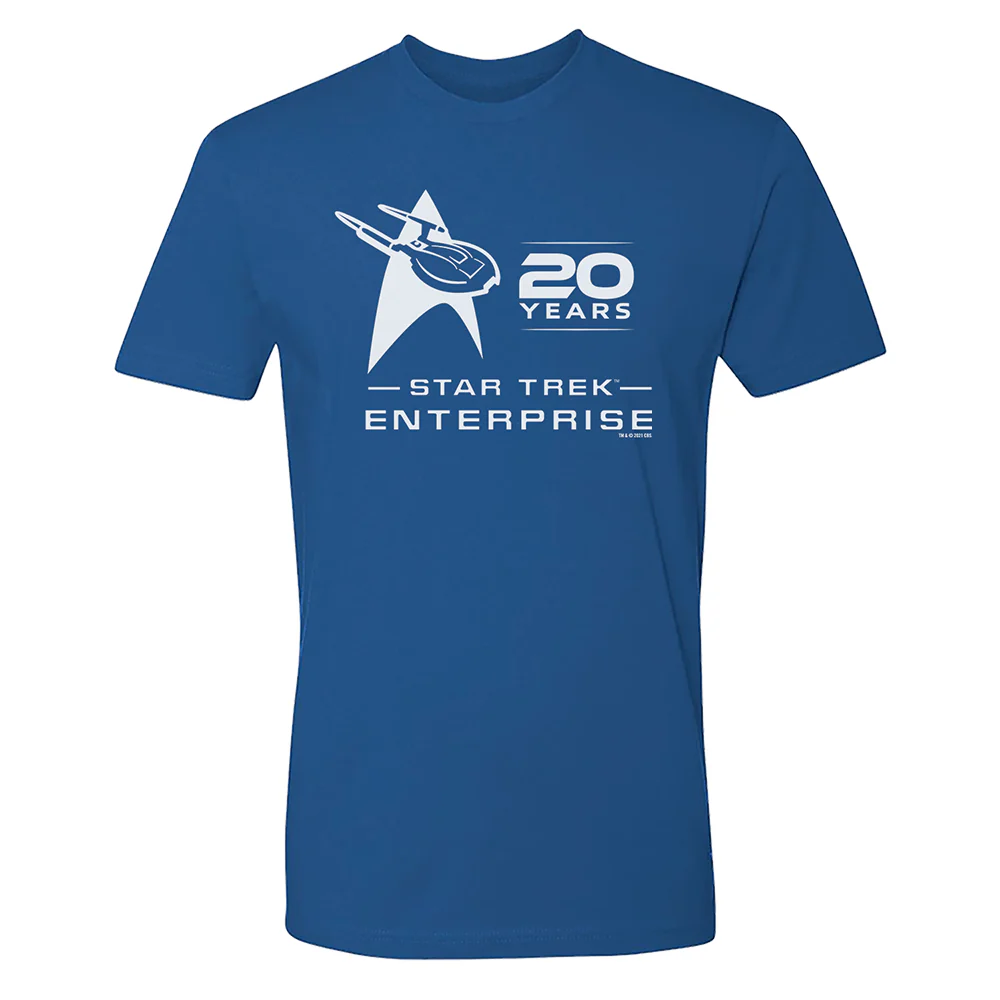 Star Trek: Enterprise 20th Anniversary Adult Short Sleeve T-Shirt - Image 5