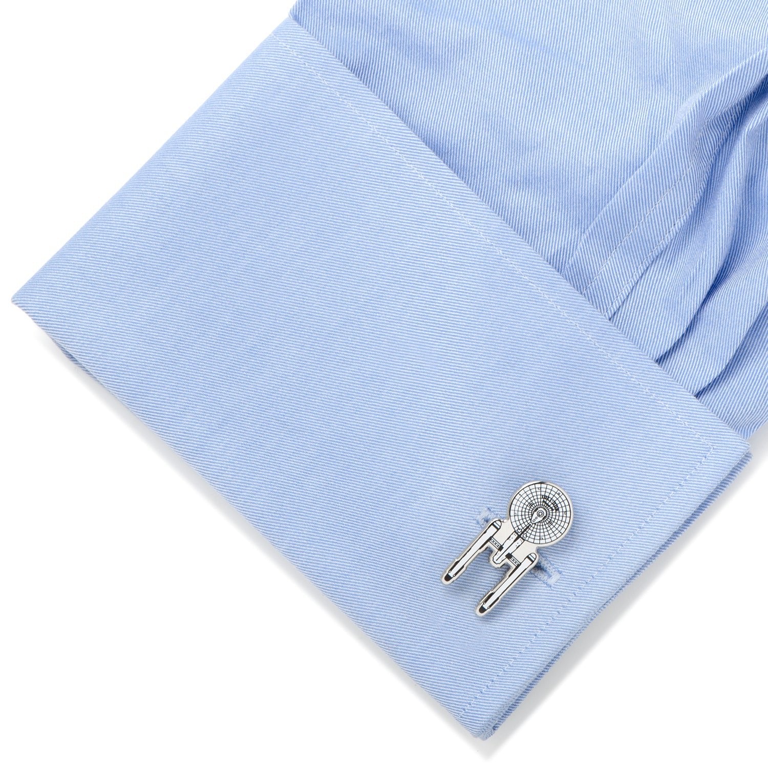 Star Trek Enterprise Blue Print Cufflinks - Image 2
