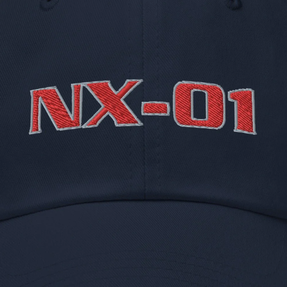 Star Trek: Enterprise NX-01 Embroidered Hat - Image 2
