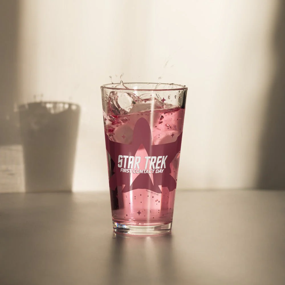 Star Trek: First Contact Day T'Plana-Hath Ship Pint Glass - Image 2