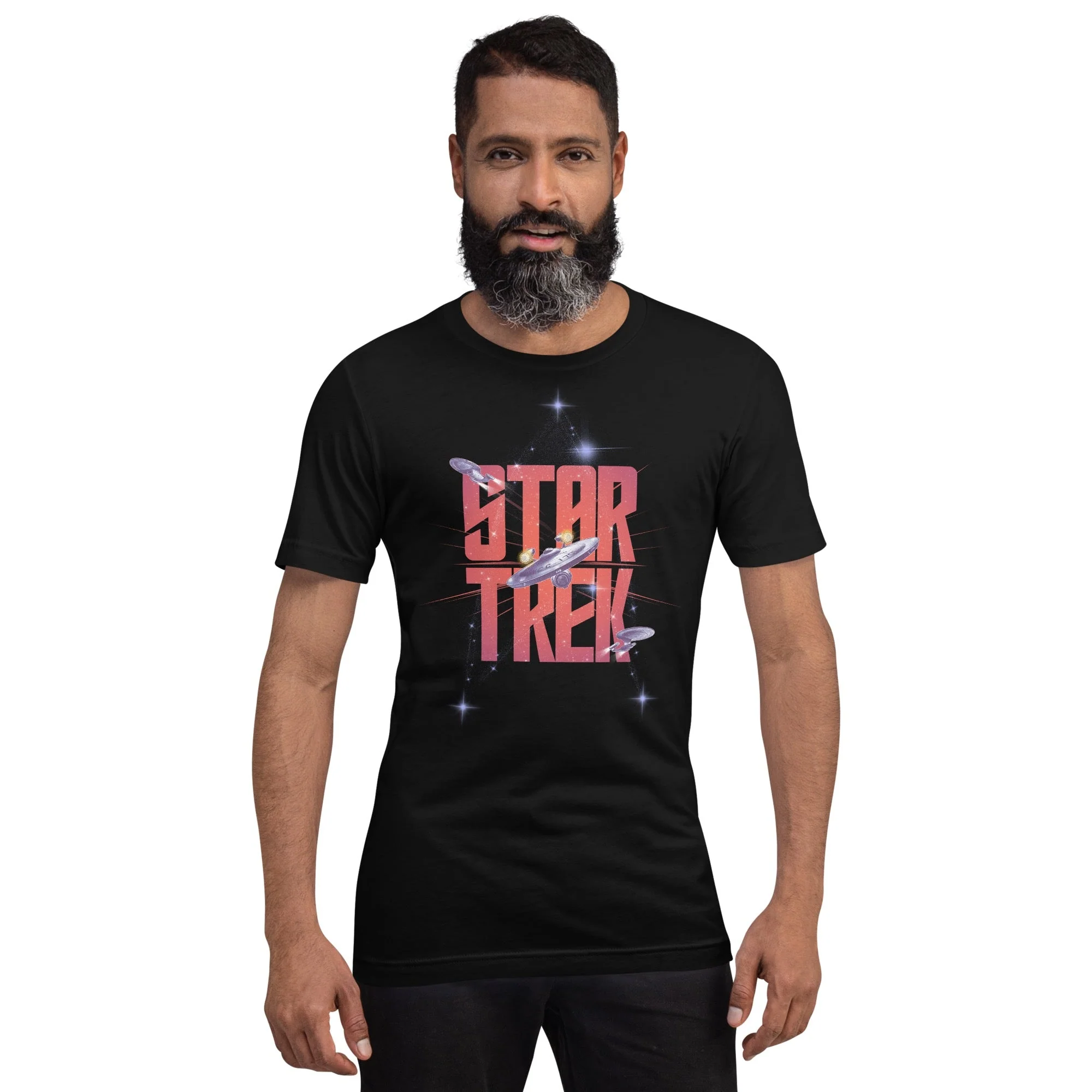 Star Trek Galaxy Adult T-Shirt - Image 3
