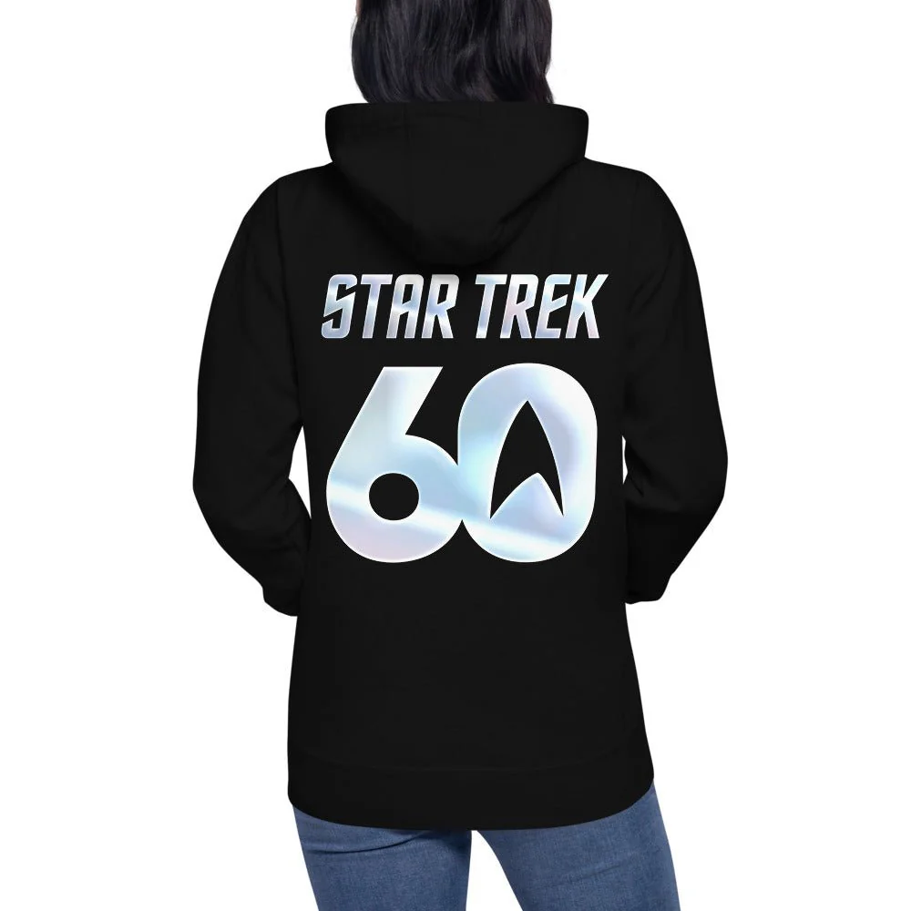 Star Trek Hoodie 60th Anniversary Logo - Image 2