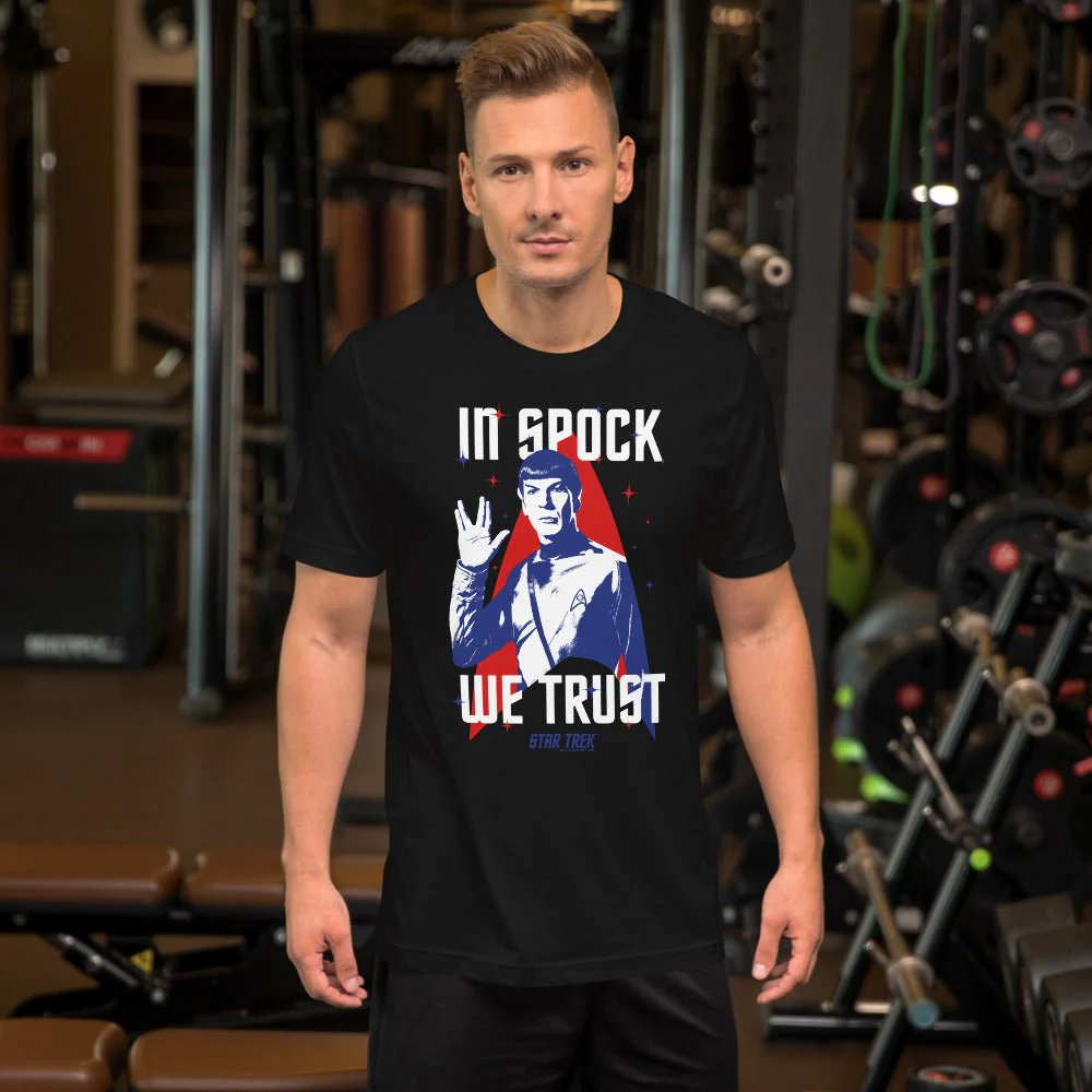 Star Trek In Spock We Trust Unisex T-Shirt - Image 4
