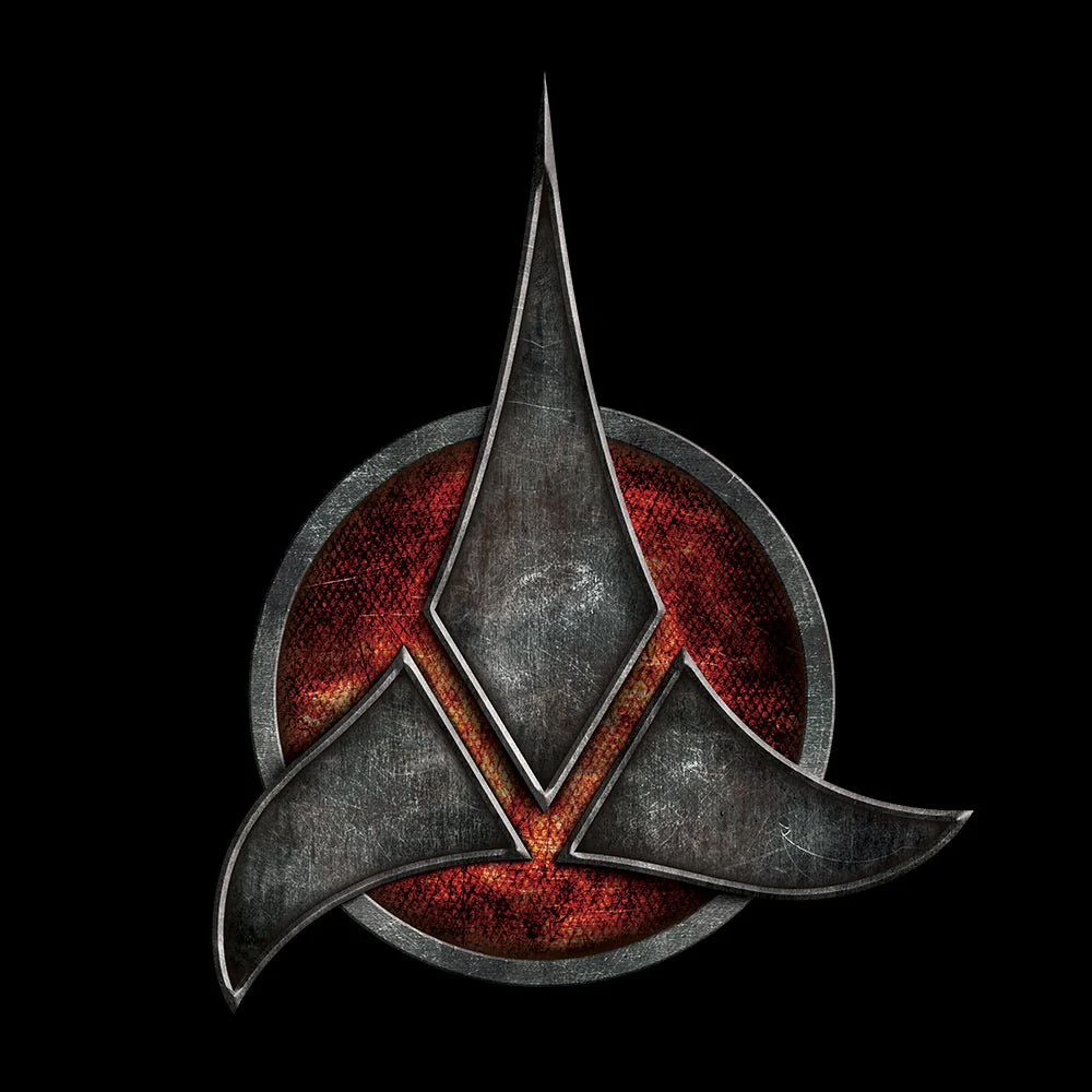 Star Trek Klingon Logo Black Mug - Image 2