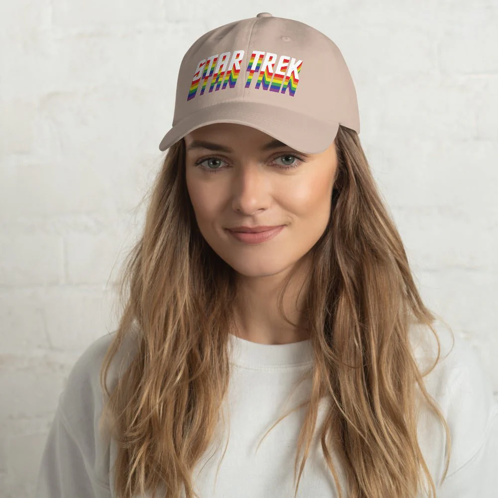 Star Trek Pride Logo Classic Dad Hat - Image 17