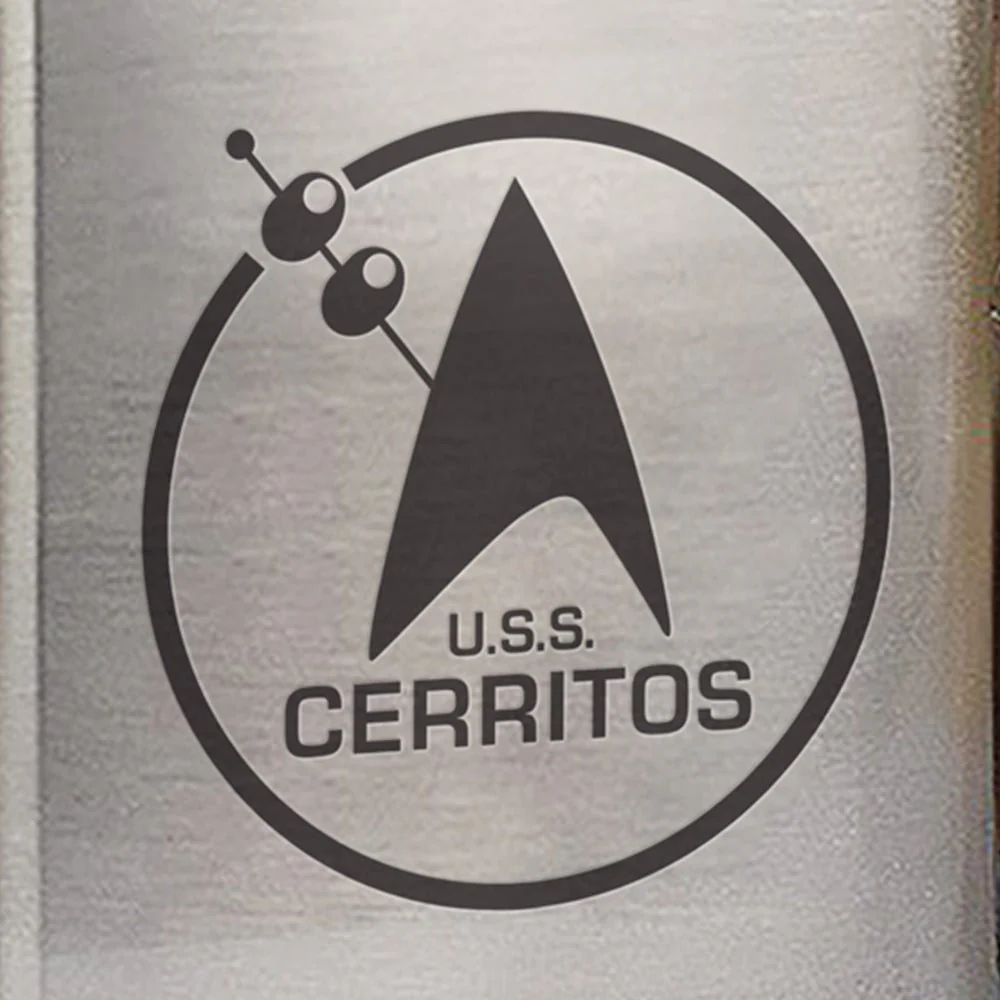 Star Trek: Lower Decks Cerritos Bar Logo Stainless Steel Flask - Image 2
