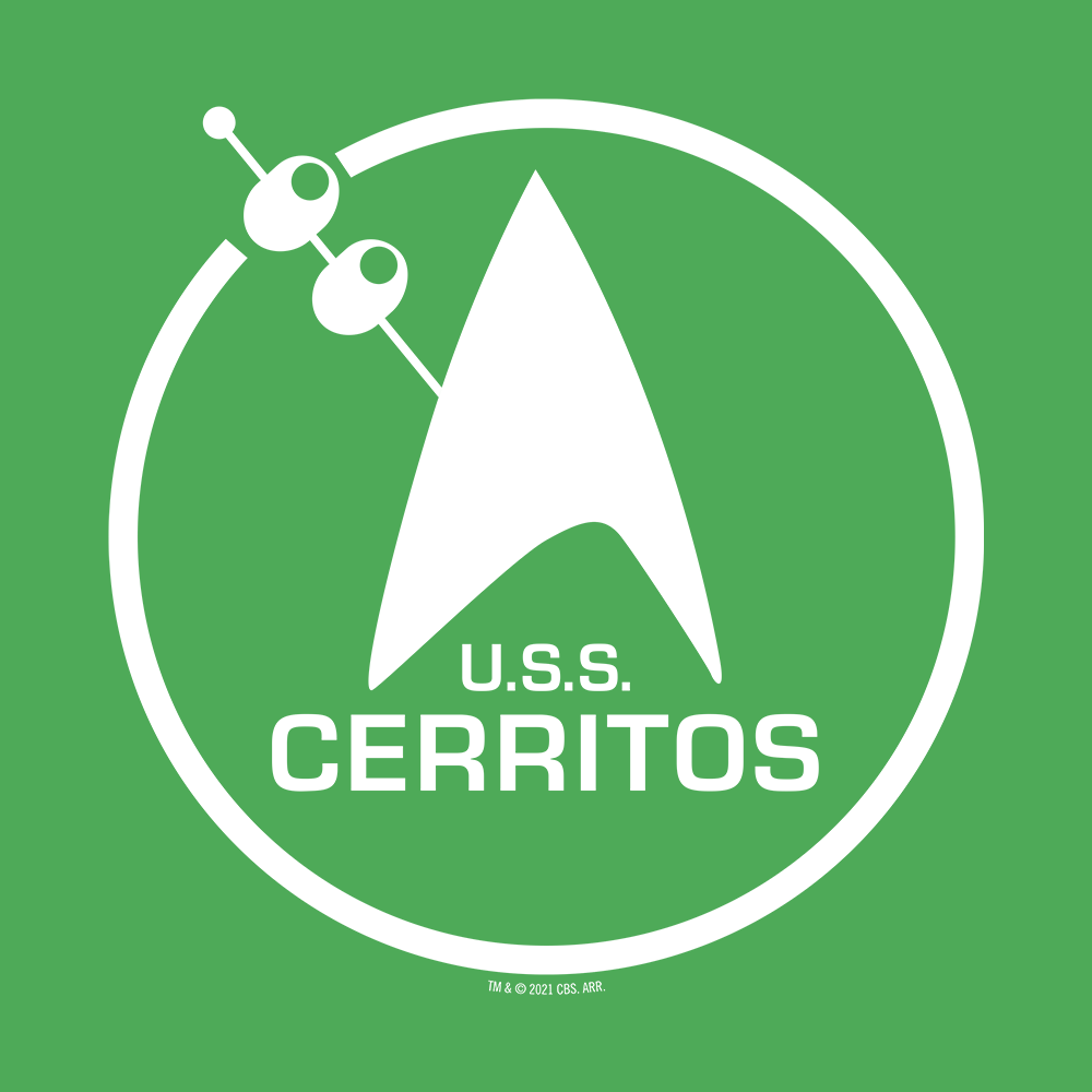 Star Trek: Lower Decks St. Patrick's U.S.S. Cerritos Adult Short Sleeve T-Shirt - Image 2