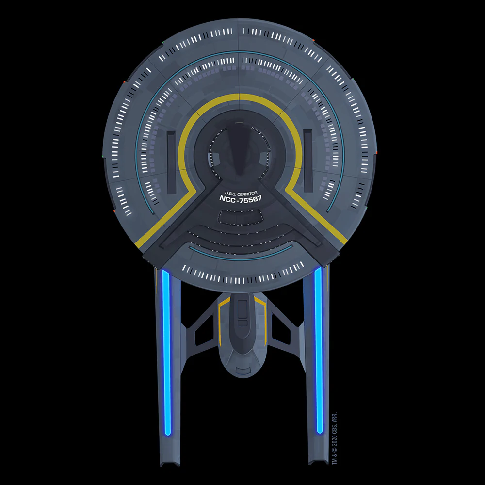 Star Trek: Lower Decks NCC-75567 Adult Short Sleeve T-Shirt - Image 2
