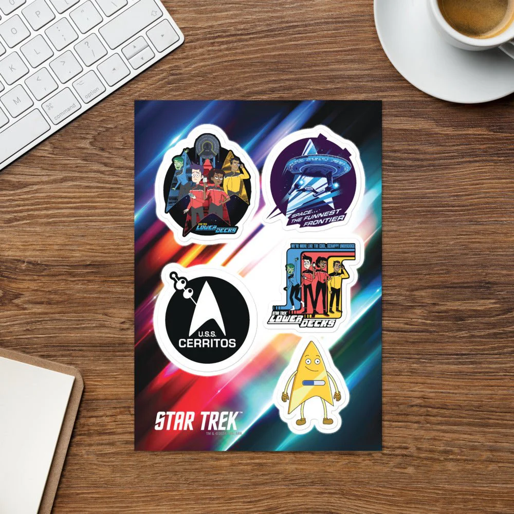 Star Trek: Lower Decks Sticker Sheet - Image 2