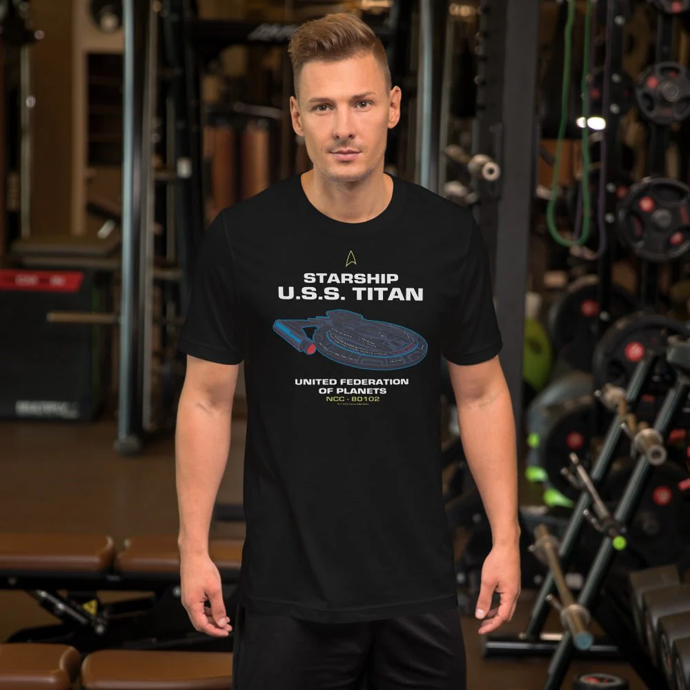 Star Trek: Lower Decks U.S.S. Titan T-Shirt - Image 4