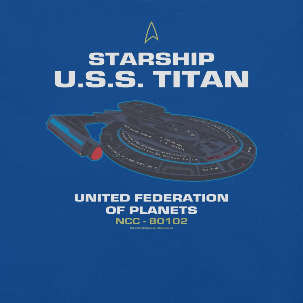 Star Trek: Lower Decks U.S.S. Titan T-Shirt - Image 7