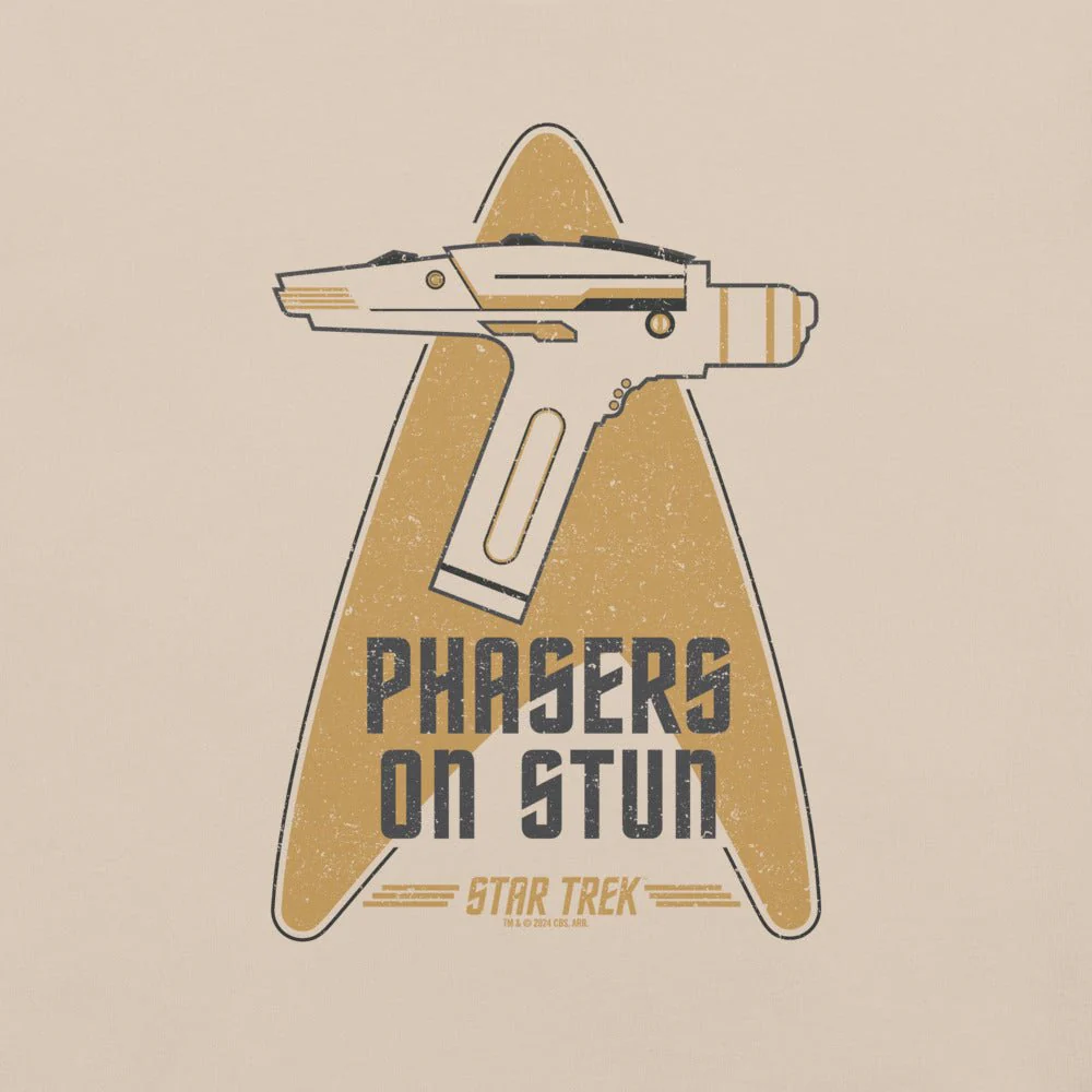 Star Trek Phasers On Stun Unisex T-Shirt - Image 2