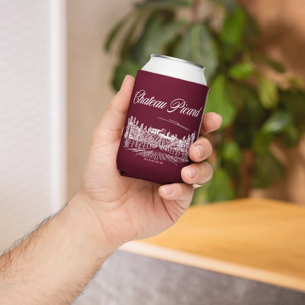 Star Trek: Picard Chateau Picard Can Koozie - Image 2