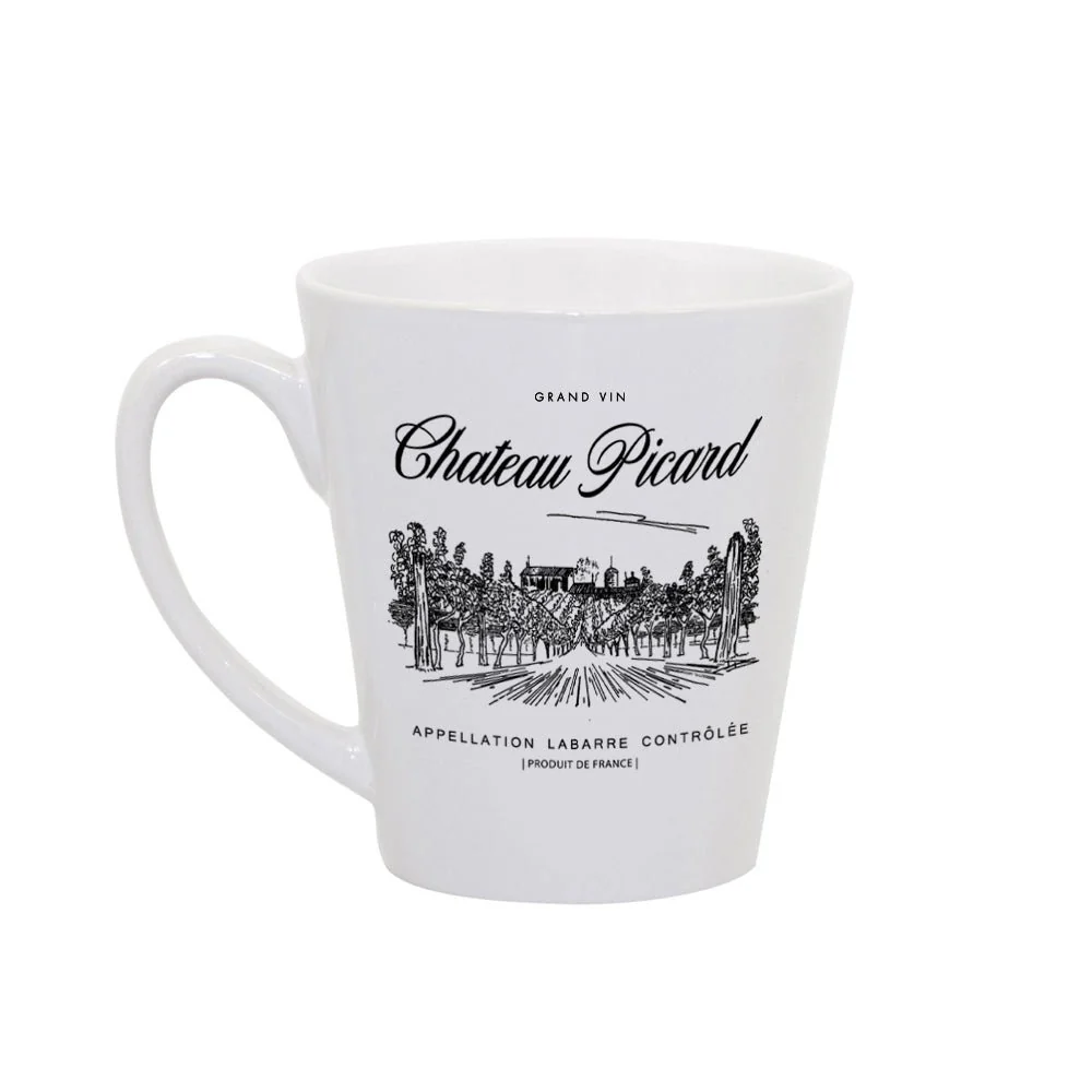 Star Trek: Picard Chateau Picard Vineyard Logo 12 oz Latte Mug