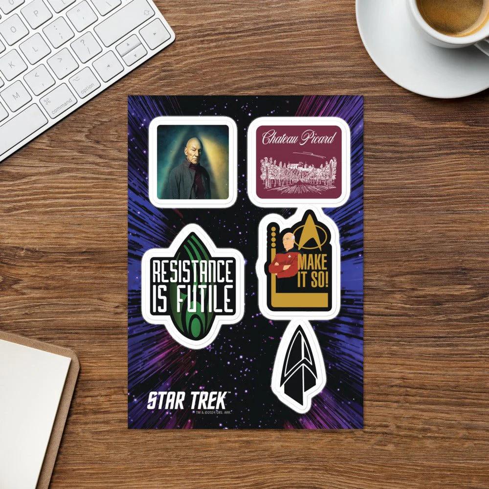 Star Trek: Picard Sticker Sheet - Image 2