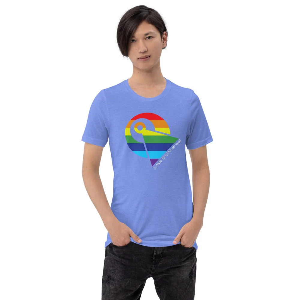 Star Trek Pride Love Is Universal Adult Short Sleeve T-Shirt - Image 10