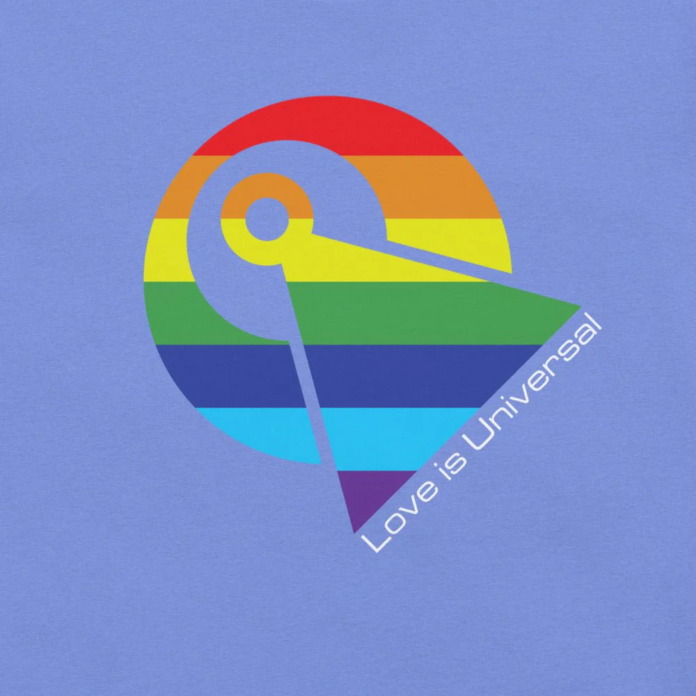 Star Trek Pride Love Is Universal Adult Short Sleeve T-Shirt - Image 11