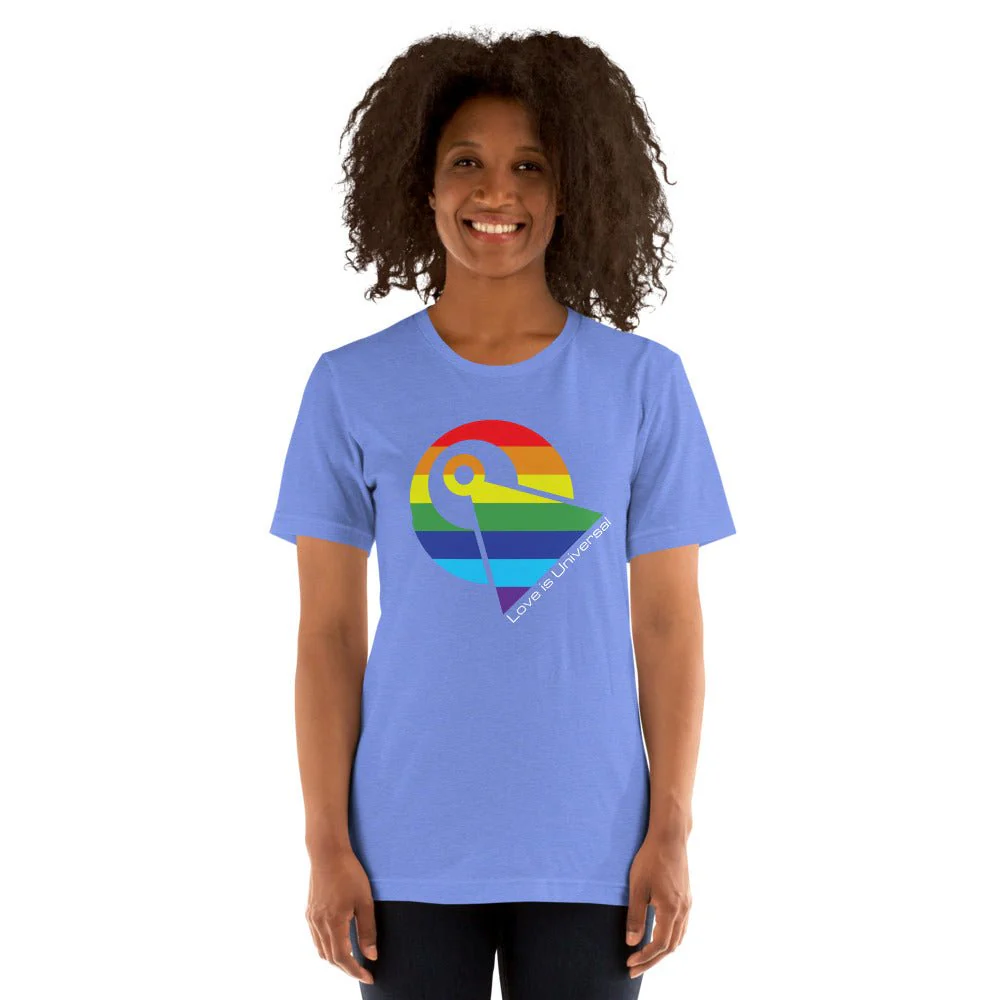 Star Trek Pride Love Is Universal Adult Short Sleeve T-Shirt - Image 13