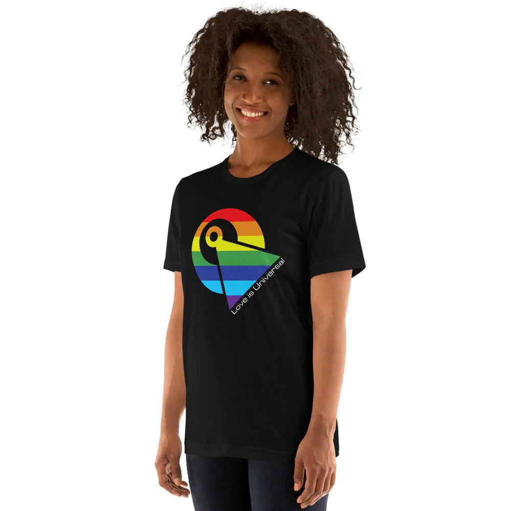 Star Trek Pride Love Is Universal Adult Short Sleeve T-Shirt - Image 7