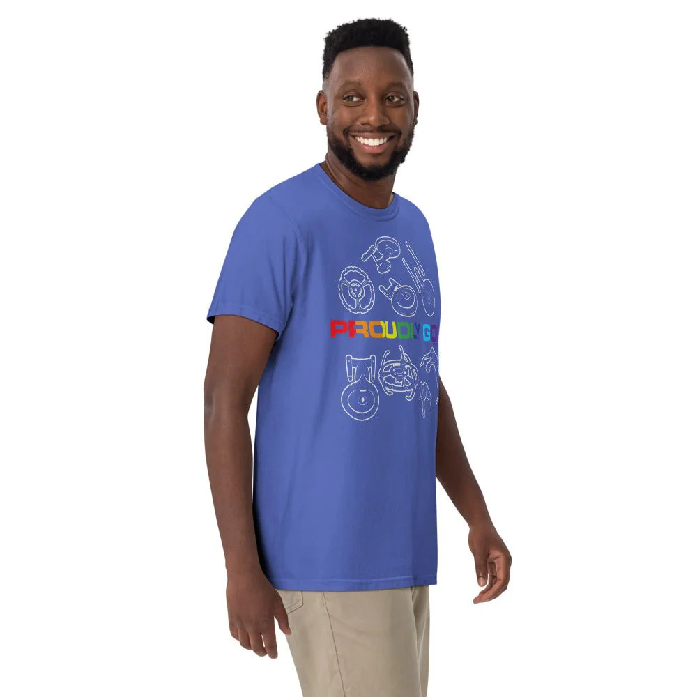 Star Trek Pride Starships Proudly Go! Comfort Colors T-Shirt - Image 14