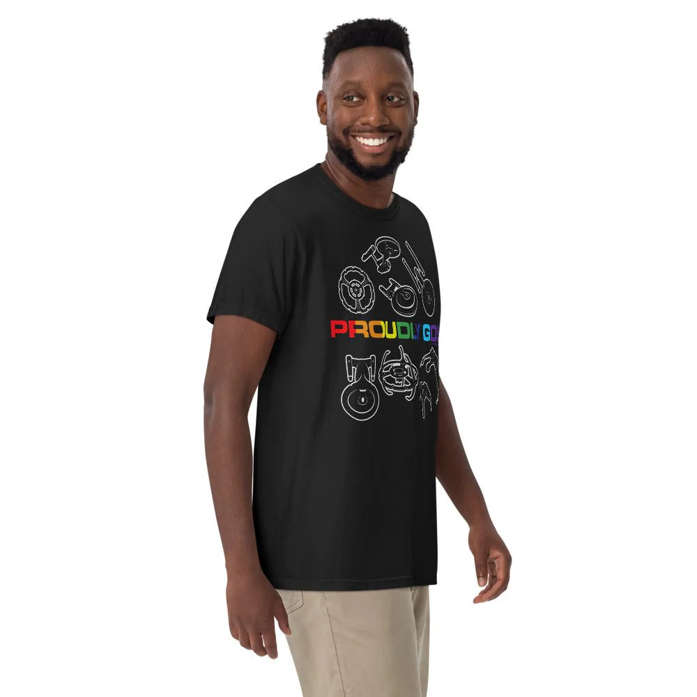 Star Trek Pride Starships Proudly Go! Comfort Colors T-Shirt - Image 5