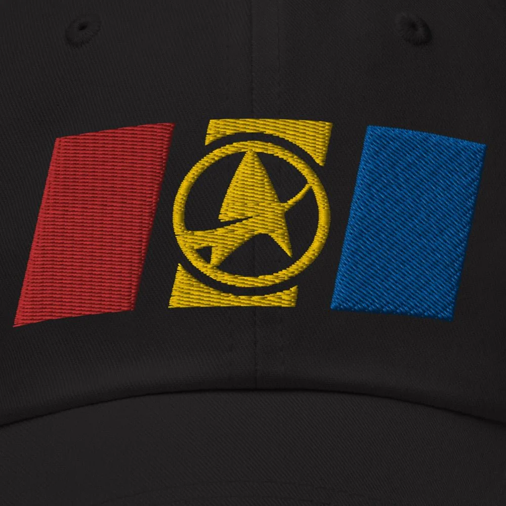 Star Trek Racing Embroidered Dad Hat - Image 2