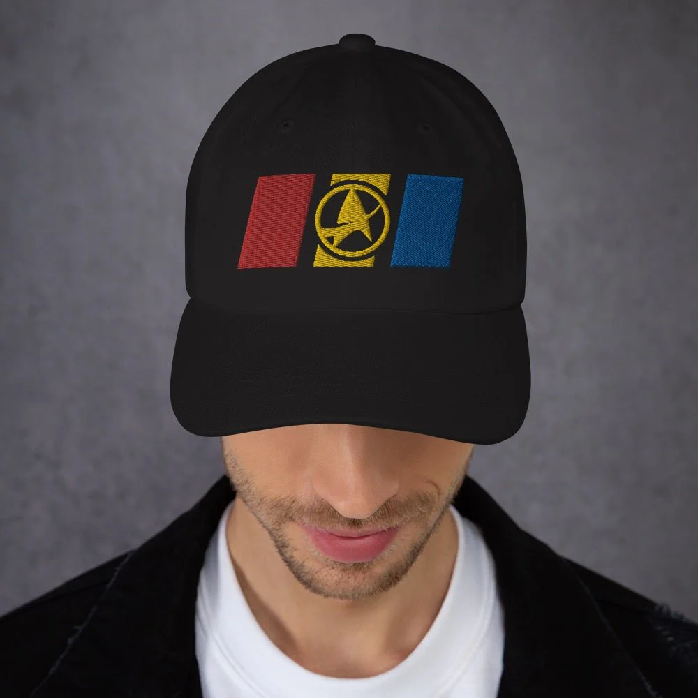 Star Trek Racing Embroidered Dad Hat - Image 4