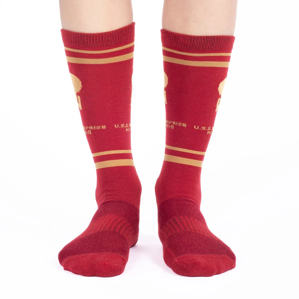 Star Trek: The Next Generation U.S.S. Enterprise NCC-1701-D Socks - Image 4