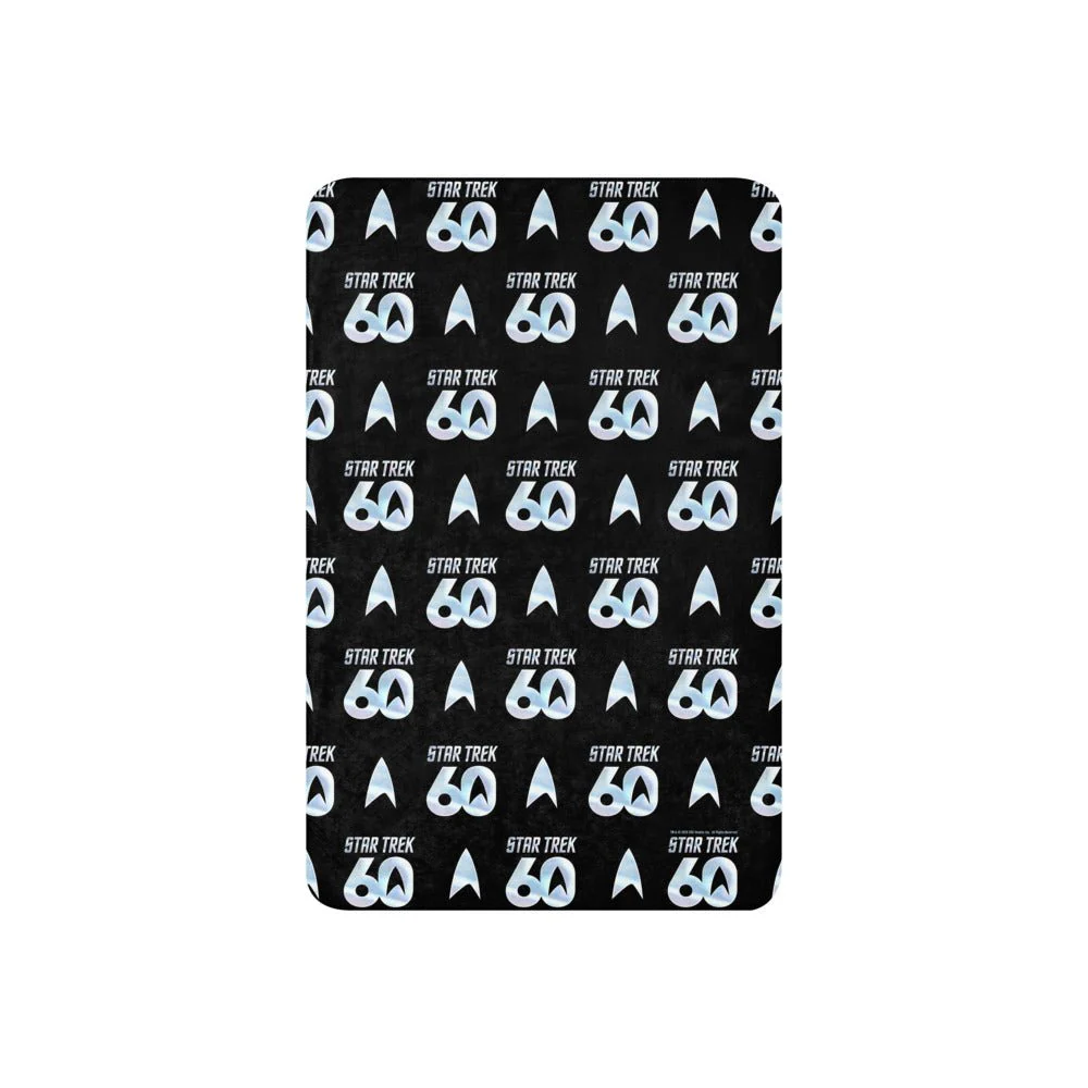 Star Trek Sherpa Blanket 60th Anniversary Logo - Image 7