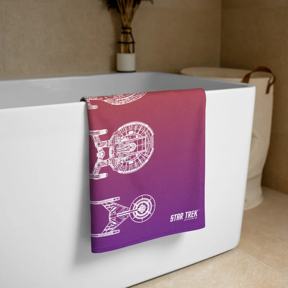 Star Trek Ships Of The Line Beach Towel - Image 3