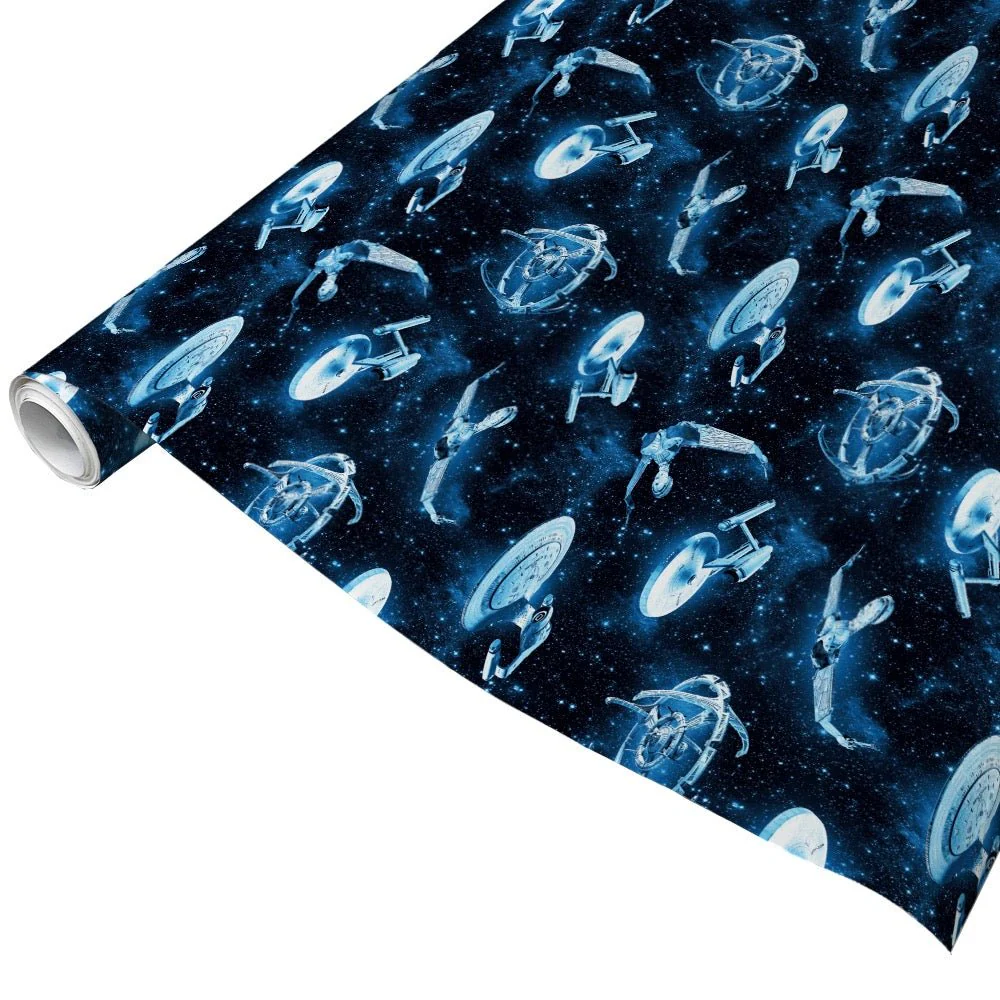 Star Trek Ships of the Line Gift Wrap